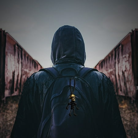 

HGWXX7 Home Decor Skeleton Soldier Pendant Skeleton Paratrooper Rope Pendant