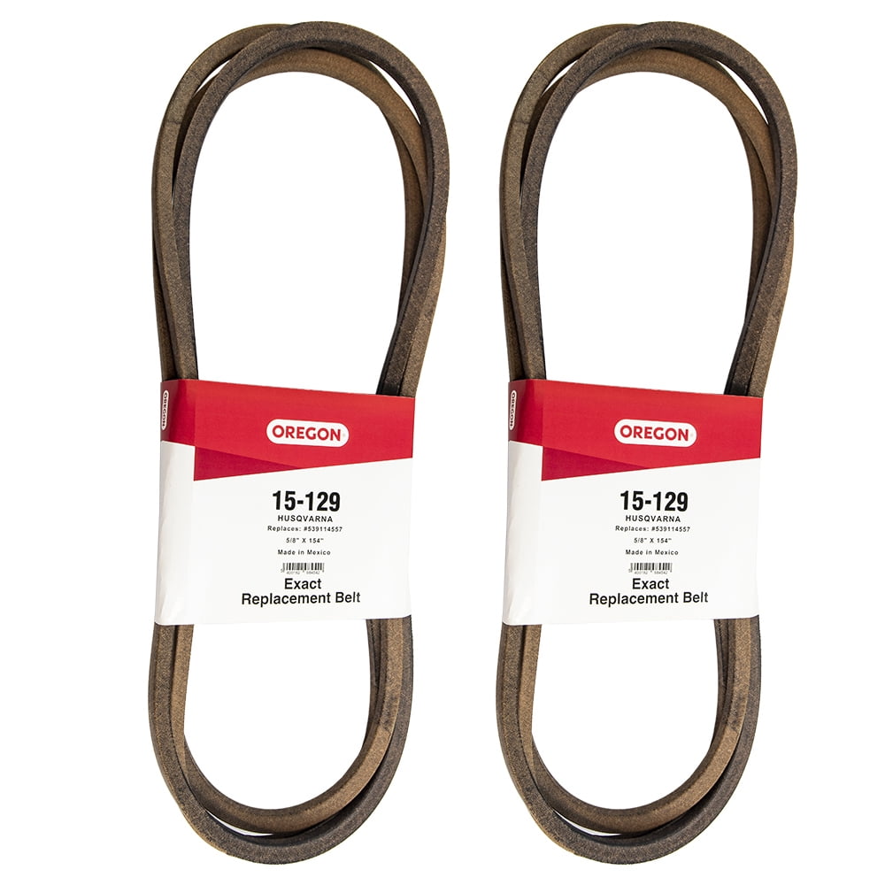 Oregon 15129 2pk Deck Belt Husqvarna 52" & 54" Deck LSZ MZ RZ Z 254
