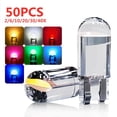 thumbnail image 1 of Lámpara de luz Led T10 W5W para coche, luz COB de cristal 6000K blanca para Interior de automóvil, lámpara de matrícula, lámparas de lectura de cúpula, estilo de bombilla DRL, 12V, 1 of 3