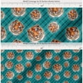 thumbnail image 2 of Soimoi Cotton Poplin Fabric Check & Tiger Face Animal Printed Craft Fabric by the Yard 42 Inch Wide, 2 of 7