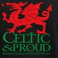 thumbnail image 3 of CafePress - Celticproud_Cymru_T10x10 Women's Dark Pajamas - Women's Short Sleeve Print T-Shirt and Pants Dark Cotton Pajama Set, 3 of 7