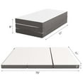 thumbnail image 6 of ZXNYH Folding Mattress, 6 inch Tri-Folding Memory Form Mattress, Portable Trifold Mattress Topper with Washable Cover, Non-Slip Bottom Camping Mattress Guest Bed, Queen Size - 78"x58"x6", 6 of 6