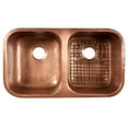 thumbnail image 4 of Sinkology 33.25'' L x 18.5'' W Double Bowl Kitchen Sink, 4 of 5