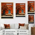 thumbnail image 4 of Designart "Heritage Of Cuban Cars In Orange" Cuba Canvas Wall Art, 4 of 7