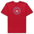 thumbnail image 2 of Men's Concepts Sport Red/Royal Philadelphia 76ers Big & Tall Top & Shorts Sleep Set, 2 of 3