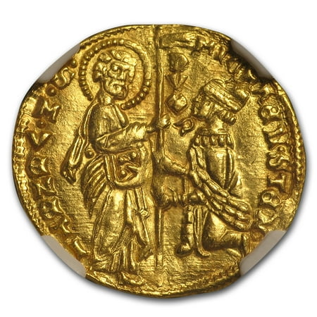 1400-1413 Venice Gold Zecchino Ducat Michele Steno MS-63 NGC