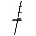 thumbnail image 3 of Winsome Wood Bellamy Leaning Desk with 2 Shelves, Black Finish, 3 of 9