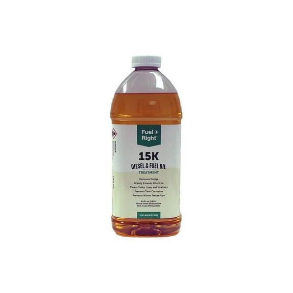 Fuel Right FR-15K-64 Half Gallon (64OZ) Of Fuel Right EP Fuel Oil Treatment