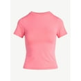 thumbnail image 2 of Scoop Women’s The York Baby Tee with Short Sleeves, Sizes XS-XXL, 2 of 5