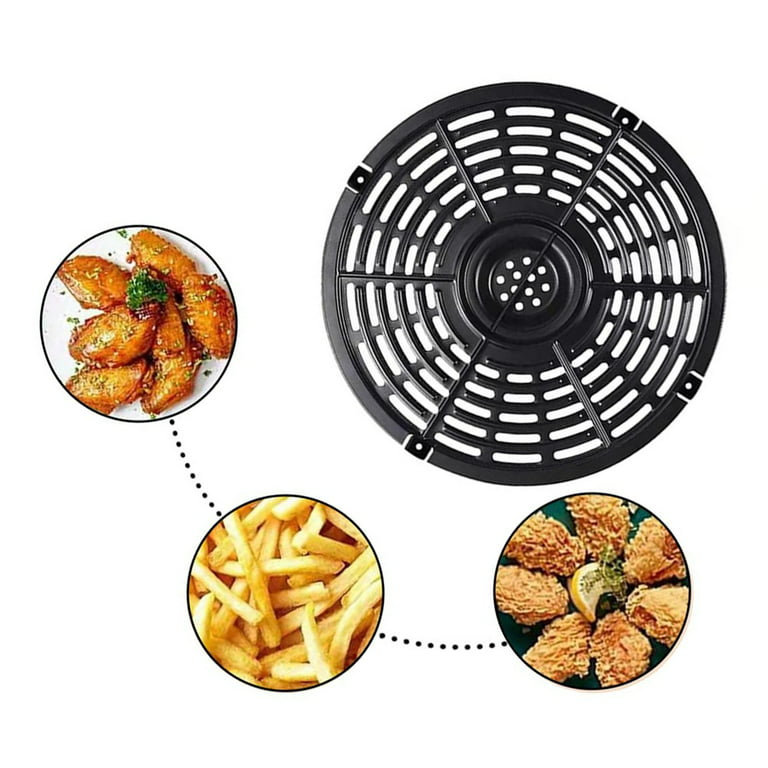 non-stick fry pan crisper plate 8
