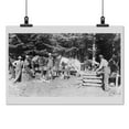 thumbnail image 2 of Print: Shoeing Horses In The Woods, Skaguay (Sic), Alaska, 1897, 2 of 4