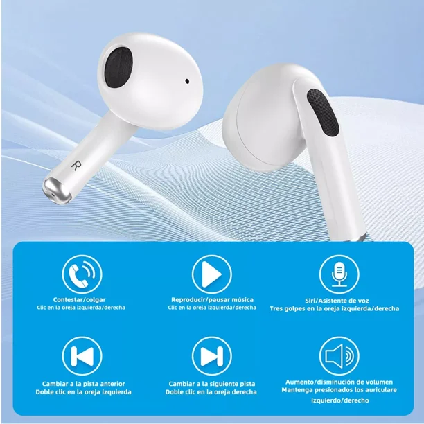 Audífonos Inalámbricos Bluetooth In-ear Compatible iPhone