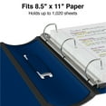 Staples Better 4inch 3 Ring View Binder Blue 1618290