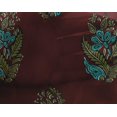 thumbnail image 4 of oneOone Georgette Viscose Fabric Leaves & Floral Block Printed Craft Fabric BTY 42 Inch Wide, 4 of 6