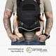 thumbnail image 2 of TBG - Portabebés táctico para hombre para bebés y niños pequeños de 8 a 33 libras - Compacto (negro), 2 of 5