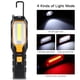 thumbnail image 1 of Lámpara de trabajo COB, luz de trabajo COB recargable Lámpara COB con gancho magnético Luz COB resistente y resistente Jadeshay A, 1 of 8