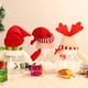 thumbnail image 5 of Tarro De Dulces De Pap Noel Con Forma De Mueco De Nieve, De Vidrio, 15 Cm De Alto, Para Guardar Dulces, Decoracin Navidea, Para Regalar En Las Fiestas, Para Centros De Mesa, Paquete De, UKHBMC, 5 of 7