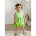 thumbnail image 6 of BemeyourBBs Toddler Girl Dress Mesh Butterfly Wing Zipper Sleeveless A Line Dress, 6 of 9