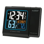 La Crosse Technology Color Projection Digital Alarm Clock with Temperature & USB Port, 616-146