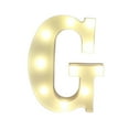 thumbnail image 4 of Homeer Decorative Light Decorative Lamp Digital Number Light Decorative Light - Glowing Plastic LED Marquee Light Up Letter GRAD 2023 Graduation Party Decor, 4 of 11
