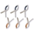 thumbnail image 3 of Minkissy Rectangular Drying Clips Plastic 6Pcs 3.93x3.14x0.47In, 3 of 8
