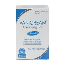 Vanicream Cleansing Bar | Fragrance, Gluten and Sulfate Free | For Sensitive Skin | Gently Cleanses and Moisturizes, 3.9 Ounce (Pack of 3)