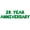 Green, variant on Letter Balloons - 28 YEAR ANNIVERSARY 16" Inch Alphabet Letters Foil Mylar Balloon 28th Anniversary Party Banner (Rose Gold)