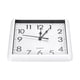 thumbnail image 3 of Reloj de Pared Cuadrado Uxcell de 9x9 pulgadas, Operado por Batería, Silencioso y Sin Tictac, Blanco, 3 of 6