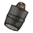 thumbnail image 4 of S SERENABLE Beekeeper Sun Hat Head Net Mesh Hat for Outdoors Brown, 4 of 9
