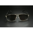 thumbnail image 2 of Mont Blanc MB 0069S Metal Unisex Aviator Sunglasses Gold 60mm Adult, 2 of 6