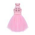 thumbnail image 3 of Aislor Kids Girls Sequined Camisole Ballet Tutu Dress Ballerina Leotard Outfit Dance Wear Costumes, 3 of 7