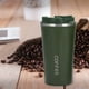thumbnail image 5 of Botella con aislamiento de taza de café doble de acero inoxidable de 380 ml (verde militar) Tmvgtek Libre de BPA, 5 of 9