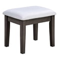 thumbnail image 4 of Furniture of America Glanz Wood 3-Piece Vanity Set with USB and LED in Gray, 4 of 13