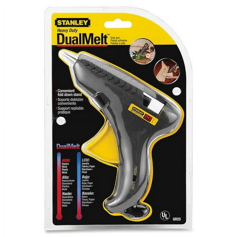 Stanley DualMelt Glue Gun Kit, Heavy Duty, 80 Watts