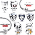 thumbnail image 2 of Marvel Guardians Of The Galaxy Charm Bead Fit Pandora 925 Original Bracelet 925 Silver Disney Tinkerbell Pendant Bead New in Hot Gao Jinjia LED, 2 of 2