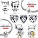 thumbnail image 2 of Marvel Guardians Of The Galaxy Charm Bead Fit Pandora 925 Original Bracelet 925 Silver Disney Tinkerbell Pendant Bead New in Hot Gao Jinjia LED, 2 of 2