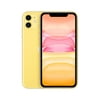 Total by Verizon Apple iPhone 11, 64GB, Yellow- Prepaid Smartphone [Locked to Total by Verizon]
