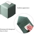 thumbnail image 3 of PU Leather Tissue Box Cover Square – Modern PU Leather Cube Tissue Box Holder Decorative for Bathroom Vanity Countertop/Night Stands/Office Desk, 3 of 6