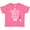 Hot Pink, variant on Inktastic Gnome Me Love Me Girls Toddler T-Shirt