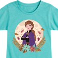 thumbnail image 3 of Frozen - Fall - Anna & Leaves - Toddler & Youth Girls Short Sleeve Graphic T-Shirt, 3 of 5