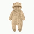 thumbnail image 4 of Godom Toddler Jacket Warm Ear Cute Boy Romper Baby Kids Thick Zipper Girls Coat Outwear Boys Outfits, 4 of 7
