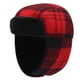 thumbnail image 3 of Qarigey 1 juego de gorro de esquí, gorros de invierno, accesorio de lana para resistir la frialdad, cuadros rojos Type3 NO3, 3 of 6