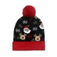 thumbnail image 2 of Mujeres Hombres Cálido Navidad Baggy Crochet Invierno Lana Ski Beanie Hole Caps Hat Fridja nalpqowj1421, 2 of 4