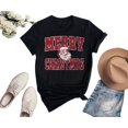 thumbnail image 2 of Merry Christmas Santa Claus Shirt – Funny Holiday T-Shirt for Men, Women, Youth, Toddler & Baby – Cute Family Matching Xmas Tee, 2 of 7