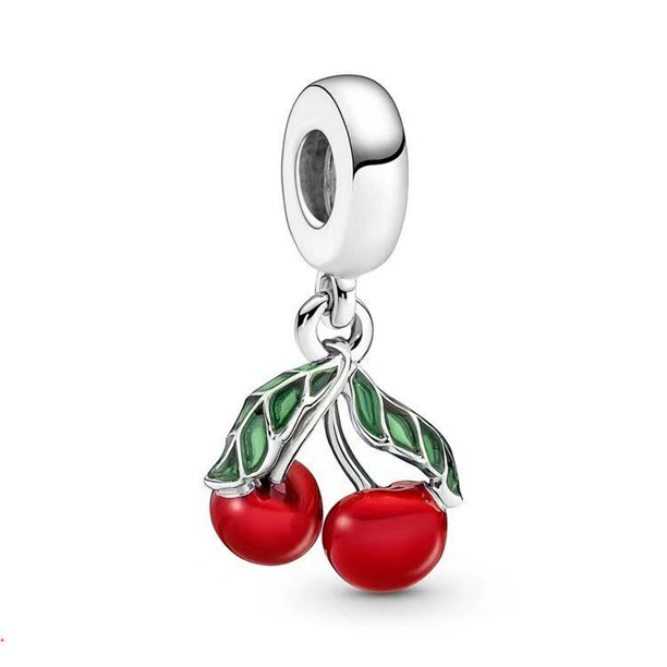 Colgante De Plata S925 Chapado En Serie Disney Con Cuentas Mickey Minnie Adecuado Para Pulsera Pandora Collar DIY Joyería Regalo Gao Jiahui unisex