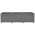thumbnail image 3 of vidaXL Raised Bed 120x40x38 cm Polypropylene, 3 of 5