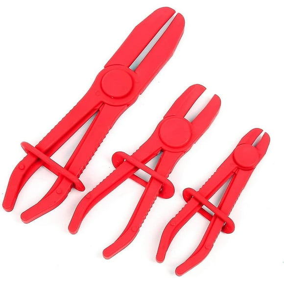 3 Piece Hose Clamp Pliers Hose Clamp Pliers Pliers Hose Clamp Pliers Set (red)
