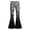 Black-b, variant on Girls Sequin Flare Pants Sparkle Elastic Waist Flare Leggings Casual Bell Bottom Pants for 9-10 Years