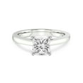thumbnail image 3 of 1 Carat IGI Certified Princess Shape Lab Grown Diamond Engagement Ring | 14K White Gold |Teagan Solitaire Diamond Ring | FG-VS1-VS2 Quality Friendly Diamonds, 3 of 4