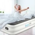 thumbnail image 5 of SereneLife Full Size Inflatable Premium Airbed Flocked Mattress w/ Internal Pump, 5 of 7